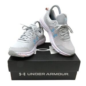 Under Armour Charged Assert 10 Paint Splatter Women Size 7.5  Shoes 3027092-100
